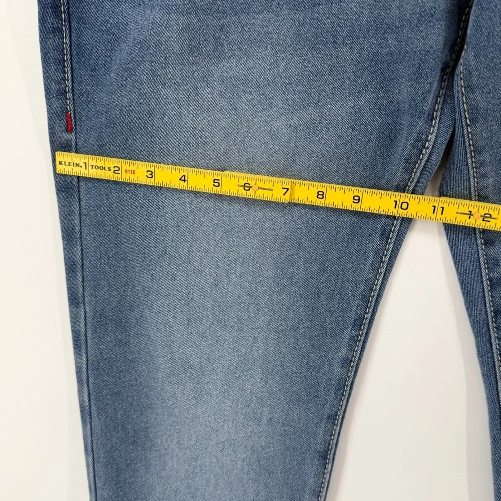 $204 NEW True Religion Geno Big T Flap Relaxed Slim Jeans Light Wash 36 34x32